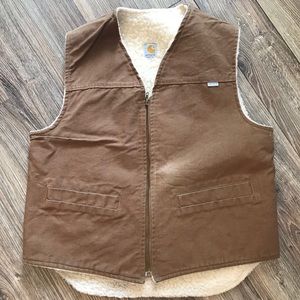 Carhartt zip up vest